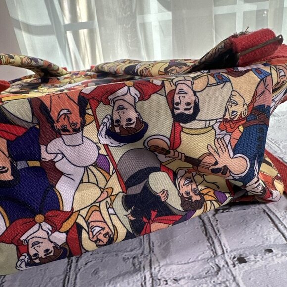 Disney Store Oh My Disney Hero Prince Backpack Bag Flynn Beast Eric Phillip - Picture 13 of 16